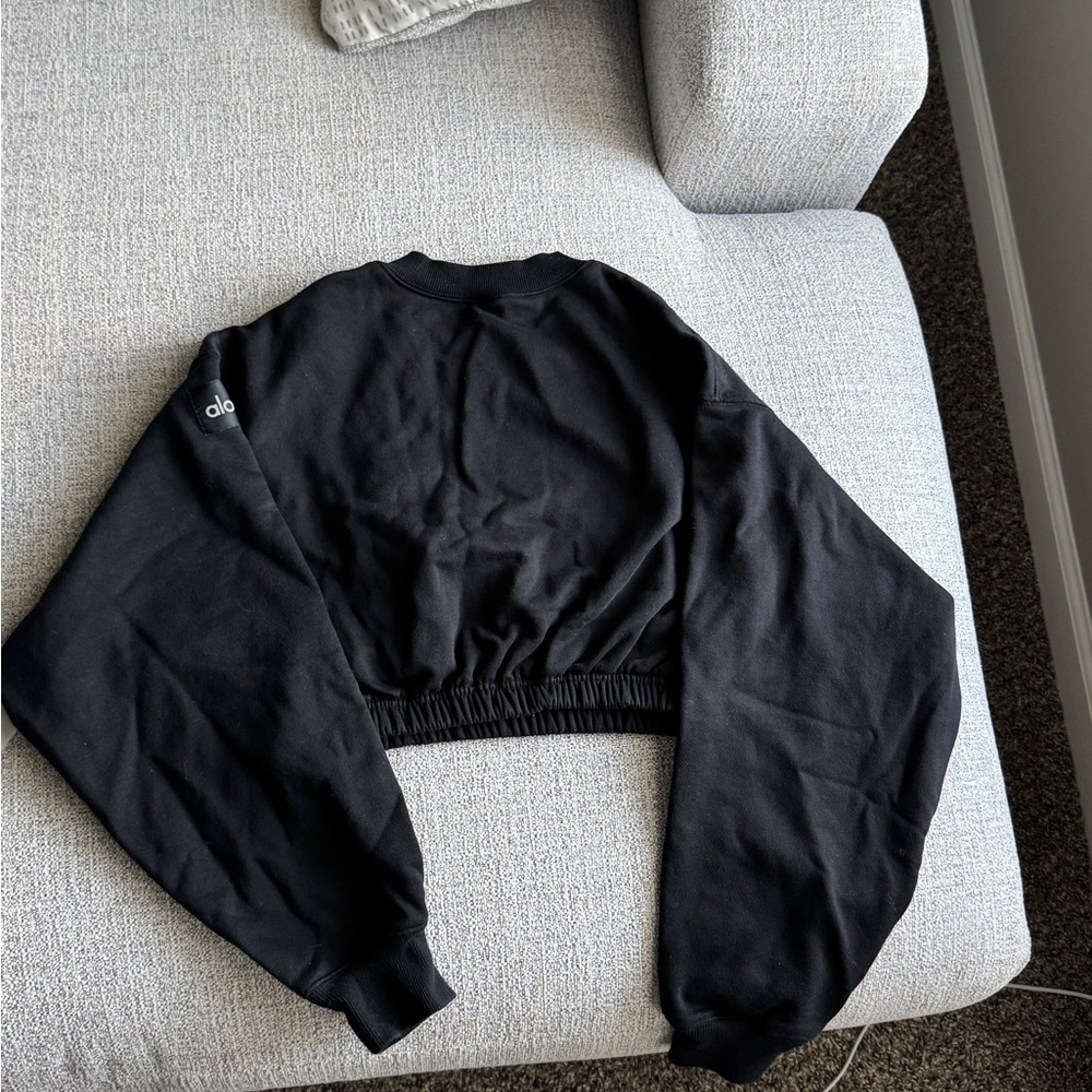 Alo Yoga Devotion Crew Neck Pullover - Picture 12 of 12